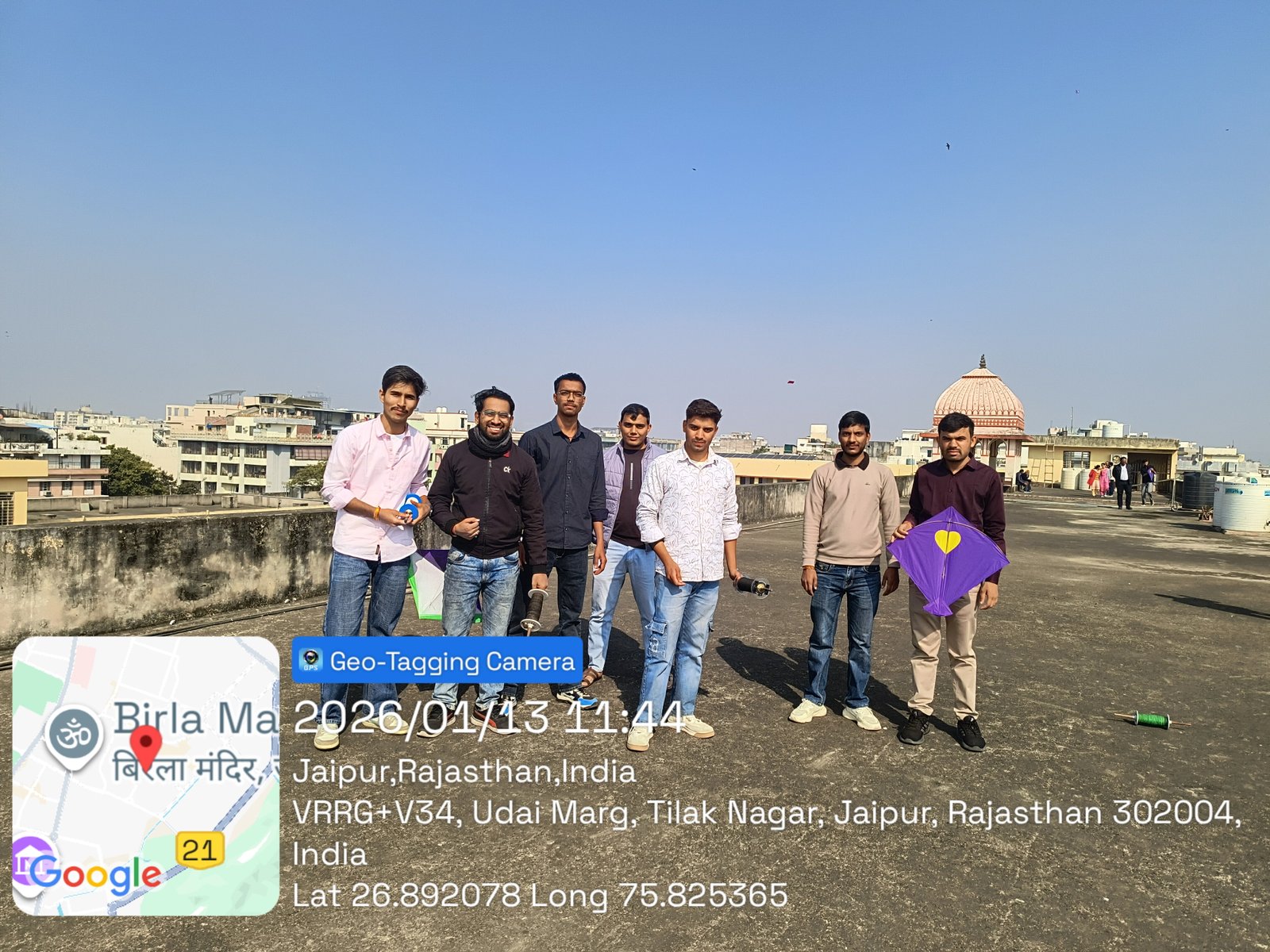 Kite Festival celebration @Makar_sankranti